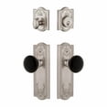 thumbnail image 4 of Grandeur Parthenon Plate Single Cylinder Knob Combo Pack with Coventry Knob and matching Deadbolt, 4 of 6