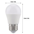 thumbnail image 4 of Bombilla LED ANGGREK 6 PCS 5W Mini Bombillas Blanco Cálido E26 Base G45, 4 of 8