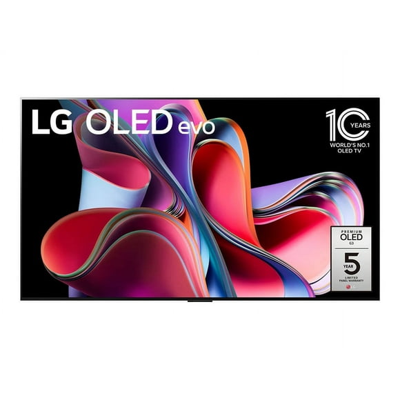 LG OLED55G3PUA - 55" Diagonal Class G3 Series OLED TV - OLED evo Gallery Edition - Smart TV - ThinQ AI, webOS - 4K UHD (2160p) 3840 x 2160 - HDR - Auto-Éclairé OLED