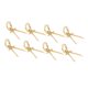 thumbnail image 3 of 8 Set 2cm Ring Pulls Antique Brass Cupboard Cabinet Drawer Rings Pulls Knob Vintage Furniture Hardware, 3 of 5