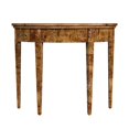 thumbnail image 3 of Butler Specialty Company Hampton Burl Wood Demilune 36" Console Table - Brown, 3 of 7