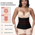 thumbnail image 3 of ANYFIT WEAR Women Waist Trainer Cincher Tummy Control Shapewear Girdle Postpartum Belly Band Back Support Body Shaper Trimmer Belt, 3 of 6