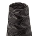 thumbnail image 4 of DecMode 19", 15"H Geometric Black Aluminum Vase, Set of 2, 4 of 8