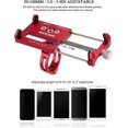 thumbnail image 2 of Soporte universal ajustable para teléfono de bicicleta CHAO color rojo, 2 of 5