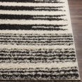 thumbnail image 6 of Mark&Day Area Rugs, 5x7 Evergreen Park Global Shag Charcoal Area Rug, Black White Carpet for Living Room, Bedroom or Kitchen (5'3" x 7'), 6 of 7