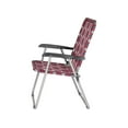 thumbnail image 2 of Lippert XL Webbed Lawn Chair - Red - Model 2022301771, 2 of 8