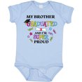 thumbnail image 3 of Inktastic My Brother Graduated and I'm Super Proud Boys or Girls Baby Bodysuit, 3 of 5