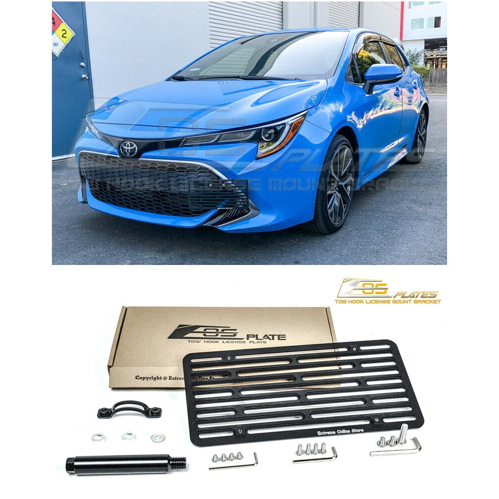 Toyota Corolla Front License Plate Mount