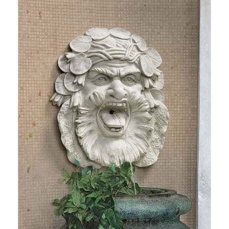 UPC: 0846092096886 | Design Toscano Hafod Mansion Greenman Fountain Wall Sculpture