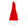 thumbnail image 6 of Tcbosik 6ft Prelit Artificial Christmas Tree with 300 Cold White LED Lights, Santa's Hat Shape Xmas Tree with 1050 Branch Tips, Indoor Holiday Decoration, Red, 6 of 8