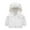 White, variant on Boys' Jackets Coats breaise Baby Girls Winter Furry Cape Jacket Faux Fur Zipper Coat Cute Fluffy Plush Fleece Outwear White 3-4 Years