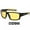 Black With Yellow End Night, variant on Xloop Yellow High-Definition Sport Night Driving Vision Sunglasses