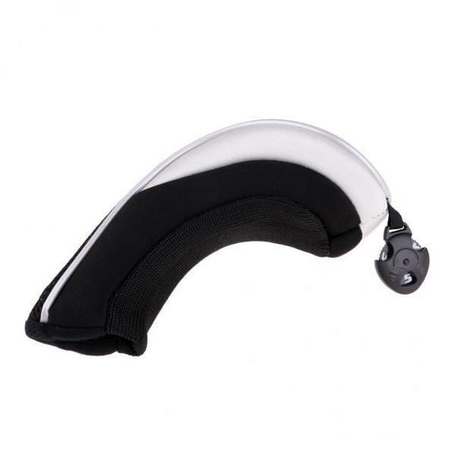 koolsoo 2x Portable Golf Hybrid UT Club Headcover Head Protective Cover with No. Tag,
