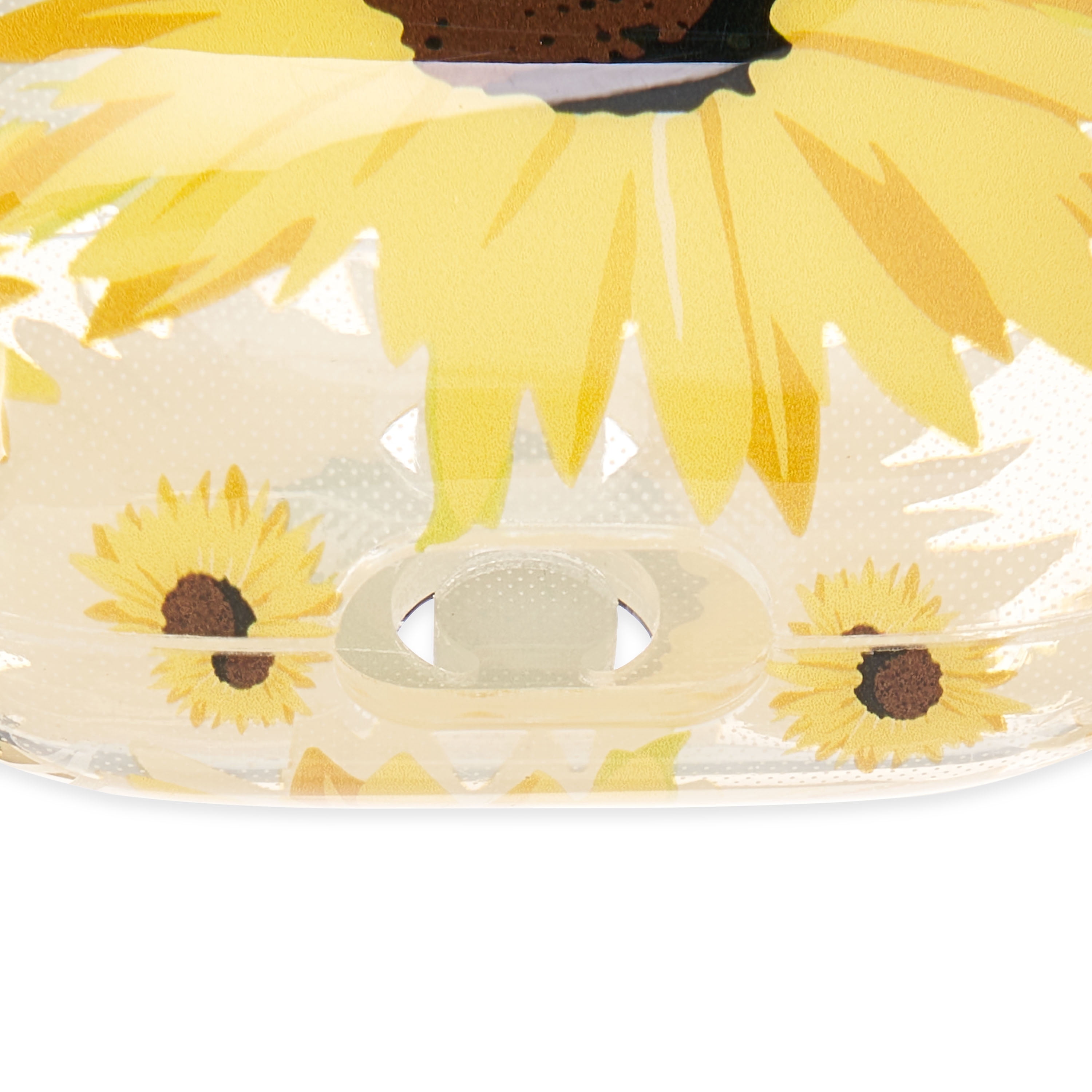 onn. Charging Case Cover for Apple AirPods (1st and 2nd generation) - Sunflower