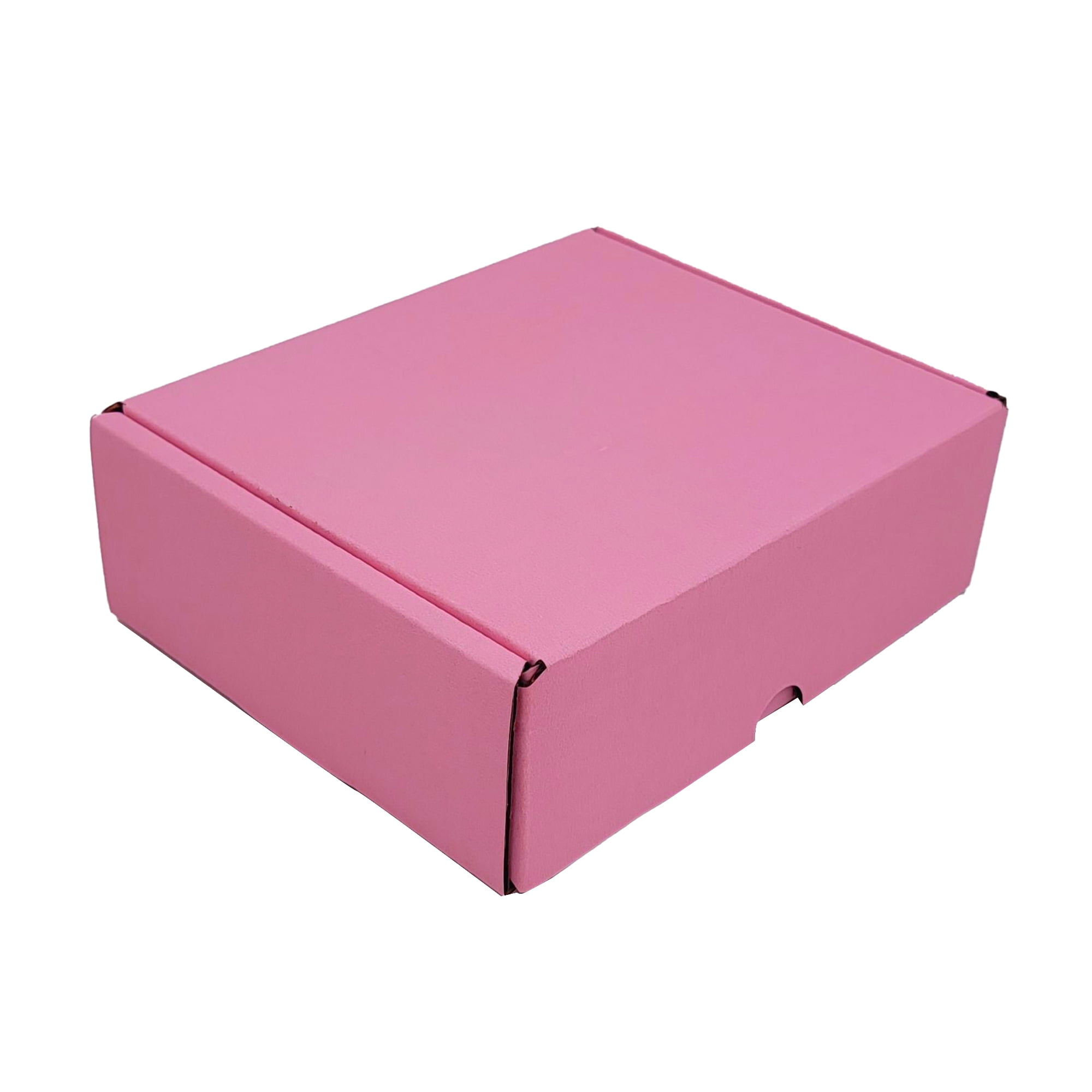Ucanpack Corrugated Mailer Box Packing Supplies For Moving Pink (White Inside) Medium , 12 x 12 x 6" - 25 Pcs