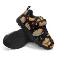 thumbnail image 6 of Pointodoor Cute Capybara Star Shoes for Boys Non Slip Athletic Running Fashion Sneakers Rubber Sole Walking Breathable Shoes for Kids Girls Lightweight, 6 of 7