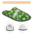thumbnail image 3 of Balery Tennis Balls Pantuflas de Casa de Felpa Silenciosas con Diseño Estampado, Zapatillas Cómodas Antideslizantes de Algodón para Interior-Large, 3 of 8