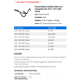 thumbnail image 2 of Front At Master Cylinder Brake Line - Compatible with 2010 - 2017 GMC Terrain 2011 2012 2013 2014 2015 2016, 2 of 2