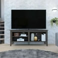 thumbnail image 2 of RST Brands Console Multimédia Paulson MDF avec Tablettes Réglables en Placage Expresso, 2 of 4