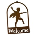 thumbnail image 1 of Letrero de Bienvenida Zulema de Hierro Colgante Decorativo para Puerta, 1 of 8