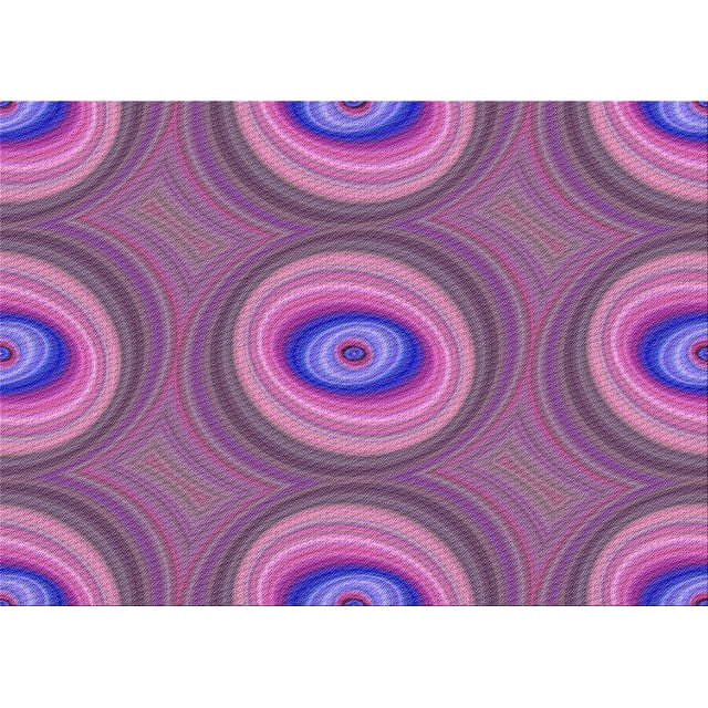 Ahgly Company Tapis Rectangulaire Lavable en Machine Intérieur Transitionnel Orchidée Violet, 8 Pieds x 12 Pieds