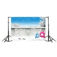 thumbnail image 3 of ABPHOTO Polyester 7x5ft Photography Backdrop Cartoon Snowman Snowing Christmas Photo Background Backdrops for Photography Photo Shoots Party Newborn Kids Baby Personal Portrait Photo Studio Props, 3 of 4