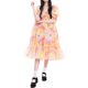 thumbnail image 2 of SAYOO Vestido de Mujer, Cuello Cuadrado con Volantes de Verano, Manga Corta abullonada, de una Pieza SAYOO  Moda, 2 of 9