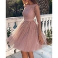 thumbnail image 1 of Vestido de fiesta de cintura alta y manga larga de moda de verano para mujer, 1 of 1