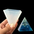 thumbnail image 3 of NUZYZ Pyramid Shape Silicone Mold Jewelry Making Resin Casting Epoxy Craft Mould, 3 of 8