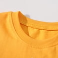 thumbnail image 4 of Cethrio Long Sleeve Tops for Girls 2025, Graphic Casual Pullover Cotton Spring Fall Blouses Yellow Size 4 T, 4 of 6