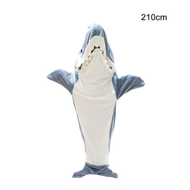 Superventas Shark Blanket Sudadera con capucha para adultos - Shark Onesie Manta portátil para adultos - Shark Blanket Super 190cm Sailing Electrónica
