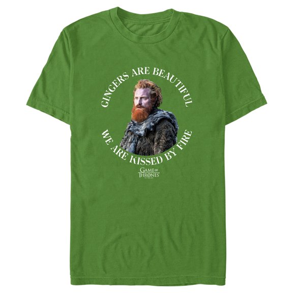 Men's Game of Thrones Tormund Gingers are Beautiful  Graphic Tee Kelly Green Medium