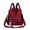 Red, variant on Harlier Fashion Backpack for Women Waterproof Rucksack Daypack Anti-theft Shoulder Bag Handbag Casual Travel Bag Hiking Backpack Purse, Black