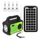 thumbnail image 1 of Sistema De Iluminación Solar 4 Focos Camping 6000mah Batería, 1 of 6