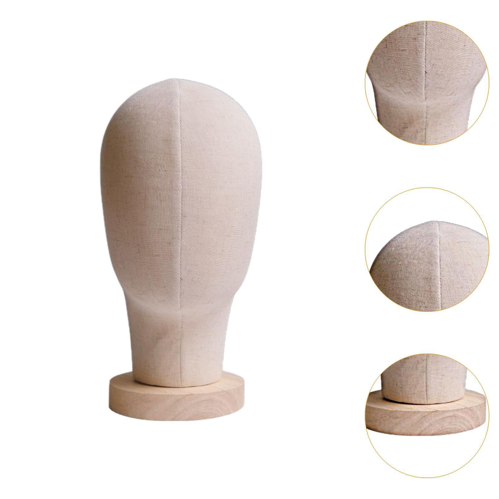 Serenable Mannequin Head Sturdy Hat Storage Hat Display Stand for Retail Markets Salon