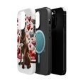 thumbnail image 2 of DistinctInk Tough Case for Apple iPhone 13 PRO (6.1" Screen), Compatible with MagSafe Charging - Valentine's Day Bullmastiff, 2 of 6