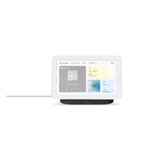 Refurbished Google GA01892-CA Nest Hub 2nd Gen Smart Home Device, Charcoal