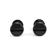 thumbnail image 6 of Cool Stainless Steel Men's Stud Screw Black Earrings for men, 7mm Diameter (with Branded Gift Box), 6 of 7