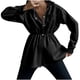 thumbnail image 2 of Ichuanyi liquidación de la moda mujeres casuales de giro sólido para el cuello de manga larga botón sin capucha tops ICHUANYI WER2023082209504, 2 of 7