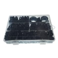 thumbnail image 2 of koolsoo 200 Pieces Nylon Cable Clips Clamp Fasteners Assortment Black, 2 of 9