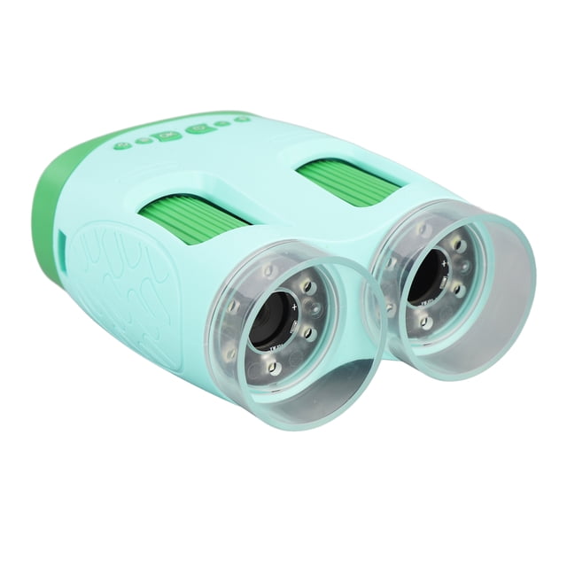 Handheld Microscope Camera, 2 Inch Screen ABS Educational Portable Handheld Microscope for Outdoor Green,Blue,Pink