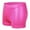 Hot Pink, variant on Kids Girl Elastic Waist Shiny Metallic Ballet Dance Shorts Bottoms for Sports Yoga Gymnastic Workout