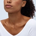 thumbnail image 3 of Women's Welry 14kt Yellow Gold 8mm Twisted Huggie Hoop Earrings, 3 of 5