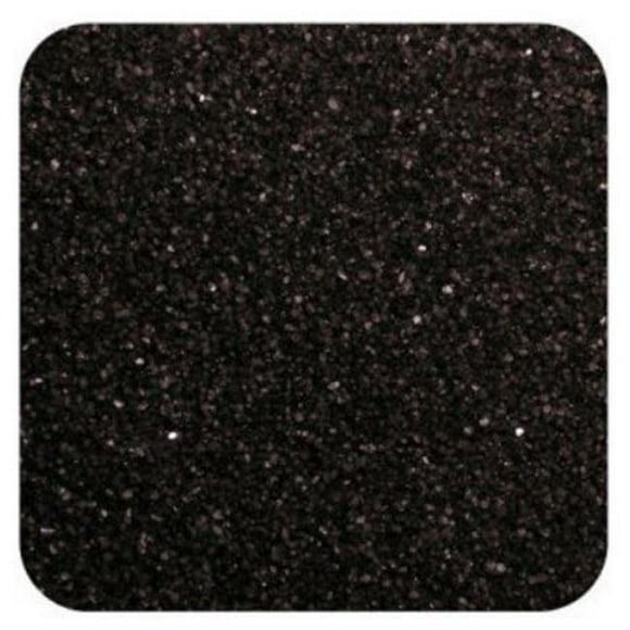 Sandtastik Ter25Lbblack Sandtastik Course Floral-Terrarium Sand - Black - 25 Lb