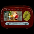 thumbnail image 5 of Northlight LED Lighted "Santa Sighting" Retro Radio Christmas Snow Globe - 8.75", 5 of 6
