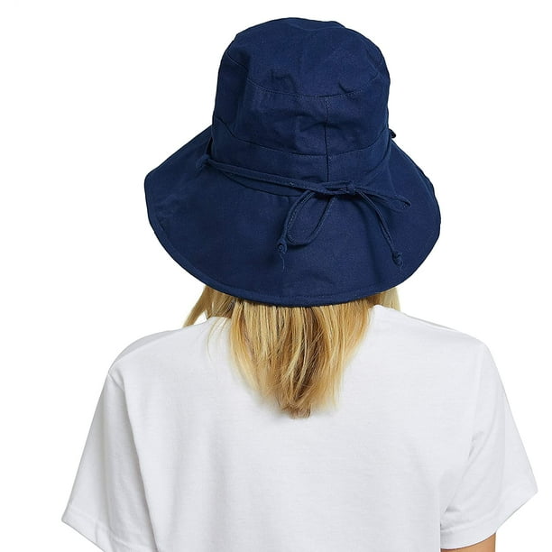 Yiailnter Womens Bucket Hat Summer Foldable Wide Brim Cotton Sun Hat Beach Hat Other