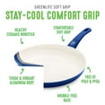 thumbnail image 4 of Greenlife Soft Grip 12" Fry Pan with Lid, Blue, 4 of 8