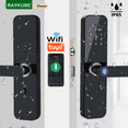 thumbnail image 2 of RAYKUBE F005 IP65 Waterproof Tuya Wifi Lock Electronic Smart Door Lock With Fingerprint/Smart Card/Password/Key/APP Unlock, 2 of 5