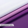 thumbnail image 6 of Alishomtll Room Darkening Purple Blackout Curtains Grommet Window Drapes for Living Room Bedroom ,2 Panels of 52" W x 84" L, 6 of 8