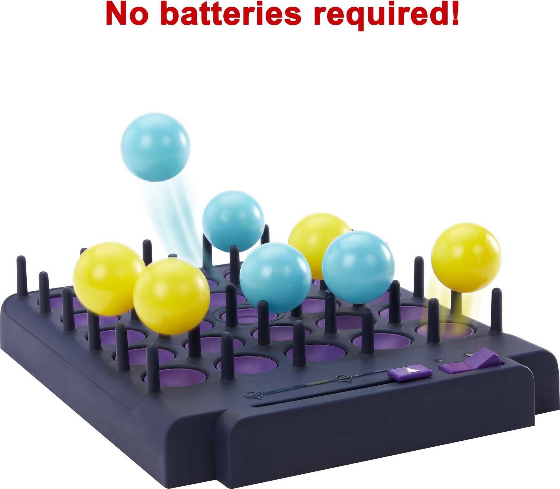 Bounce-Off Pop-Out Game for Kids & Adults, Balls Go Flying with No Batteries Required